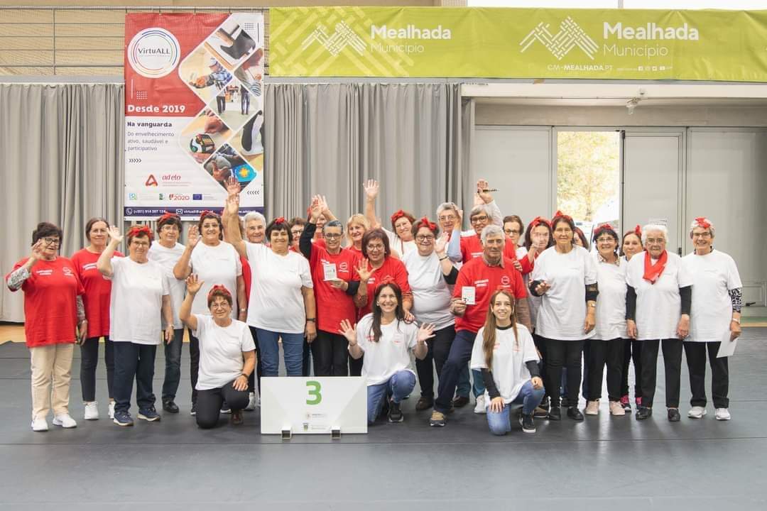 Campeonato VirtuALL: Mais de 200 Seniores Competiram e Celebraram no Pavilhão Municipal do Luso