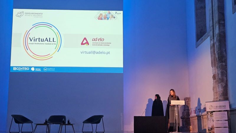 VirtuALL vence Prémio de Boas Práticas de Envelhecimento Ativo e Saudável 2024 da Região Centro