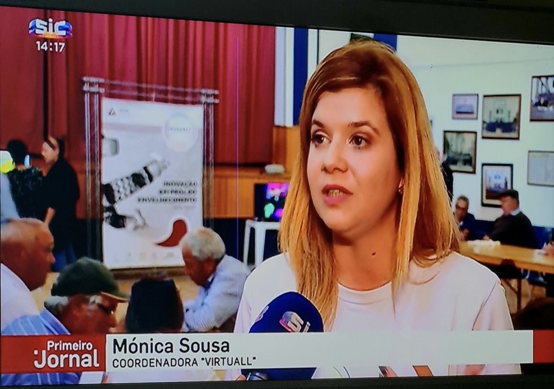 AD ELO recebeu a SIC para reportagem sobre o VirtuALL