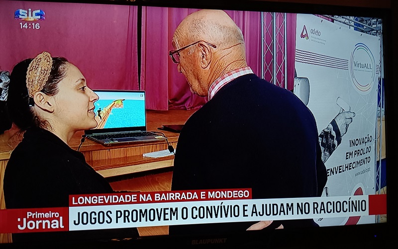 AD ELO recebeu a SIC para reportagem sobre o VirtuALL
