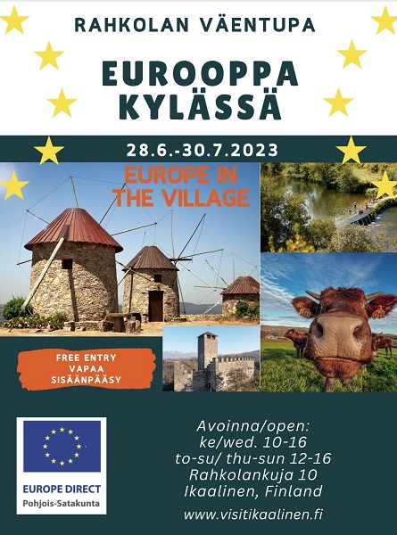 A AD ELO esteve presente no evento “Europe in the Village” – Ikaalinen (Finlândia)