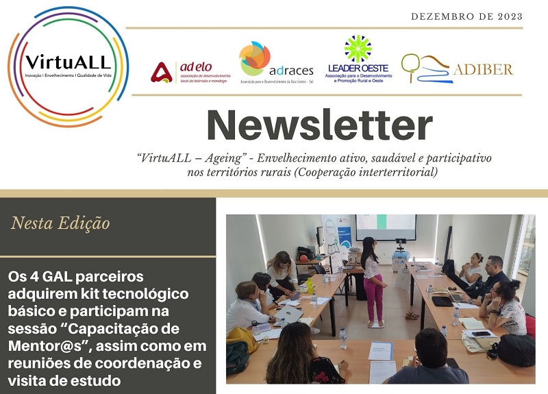 Edição de Dezembro de 2023 – Newsletter do “VirtuALL – Ageing” – Envelhecimento ativo, saudável e participativo nos territórios rurais”