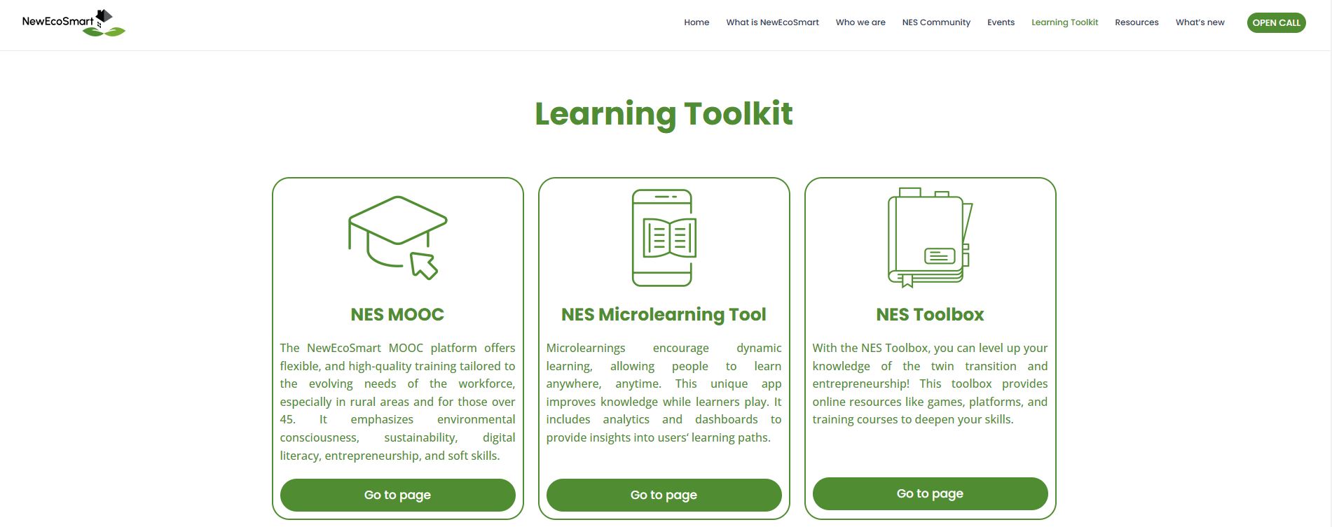 O programa piloto NewEcoSmart (NES) Já está disponível!