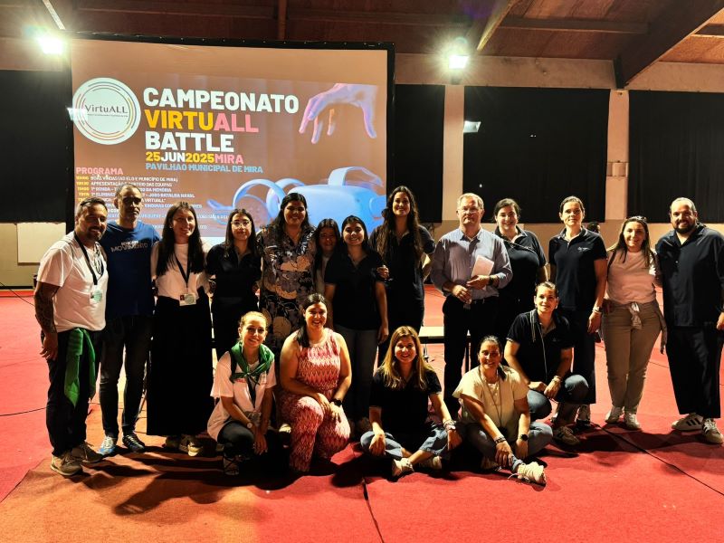 Campeonato VirtuALL BATTLE reúne cerca de 250 participantes em Mira num dia de competição, conhecimento e animação