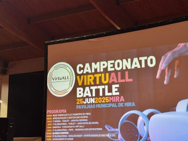 Campeonato VirtuALL BATTLE reúne cerca de 250 participantes em Mira num dia de competição, conhecimento e animação